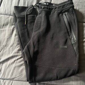 American Eagle Outfitters Men's Black Sweatpants